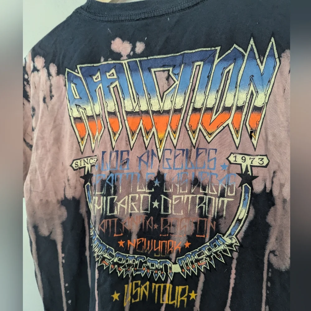 Affliction embroidered lace